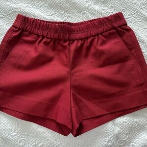 Women's Red Shorts